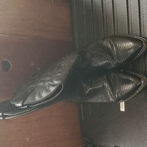 Mens Black Laredo Cowboy Boots